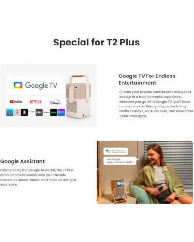 Кишеньковий проектор Yaber T2 Plus
