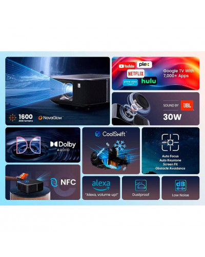 Мультимедійний проектор Yaber K3 Pro