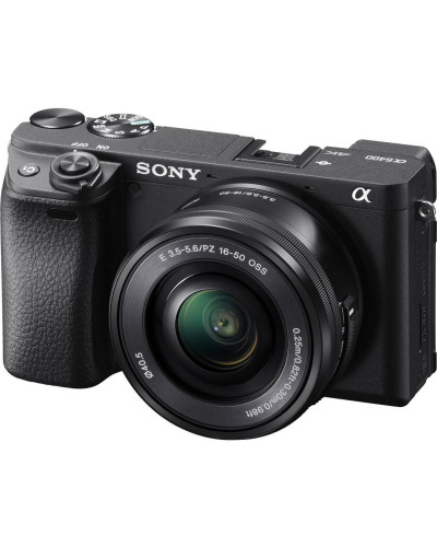 беззеркальный фотоаппарат Sony Alpha A6400 kit (16-50mm) Black (ILCE6400LB.CEC)