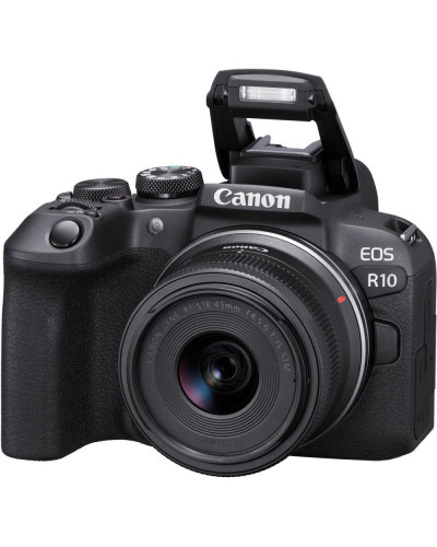 бездзеркальний фотоапарат Canon EOS R10 kit (RF-S 18-45mm) IS STM (5331C047)