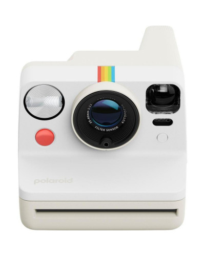 Фотокамера миттєвого друку Polaroid Now Gen 3 Pebble White (009155)
