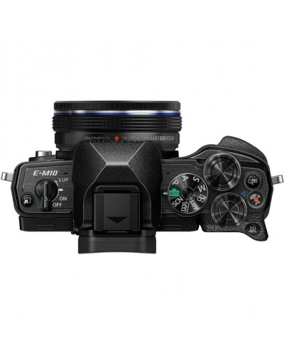 бездзеркальний фотоапарат Olympus OM-D E-M10 Mark IV kit (14-42mm) Black (V207132BE000)