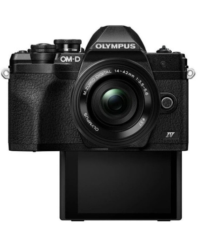 бездзеркальний фотоапарат Olympus OM-D E-M10 Mark IV kit (14-42mm) Black (V207132BE000)