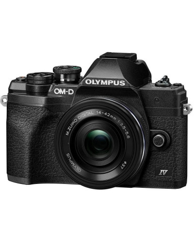 бездзеркальний фотоапарат Olympus OM-D E-M10 Mark IV kit (14-42mm) Black (V207132BE000)