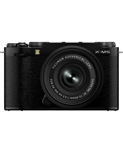 беззеркальный фотоаппарат Fujifilm X-M5 kit XC 15-45mm f/3,5-5,6 OIS PZ Black
