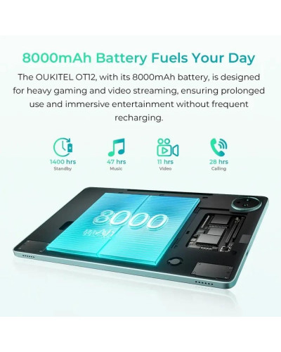 Планшет Oukitel OT12 4/256GB Purple (6931940760232)