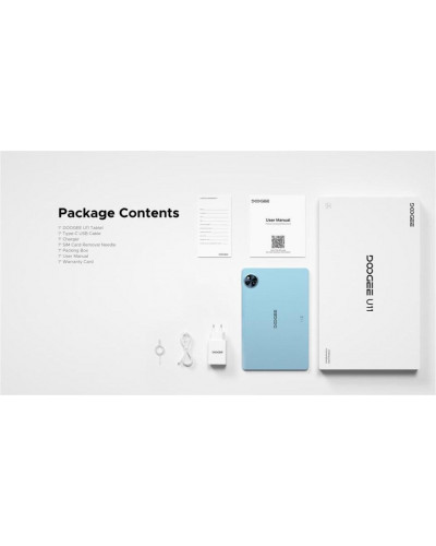 Планшет DOOGEE U11 4/128GB Gray