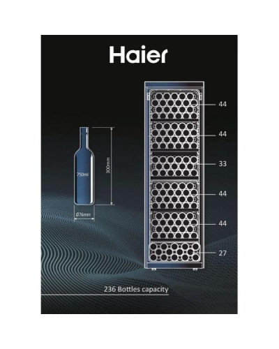 Винна шафа Haier HWS236GDGU1