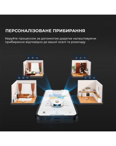 Робот-пилосос з вологим прибиранням Dreame Bot L20 Ultra Complete White