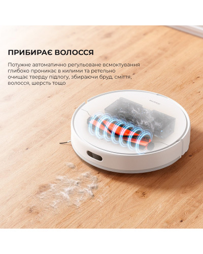 Робот-пилосос з вологим прибиранням Dreame D10 Plus (RLS3D)