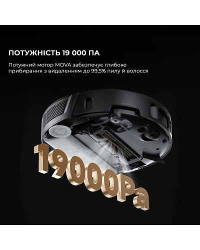 Робот-пилосос з вологим прибиранням MOVA Z50 Ultra (RLZ92CE)