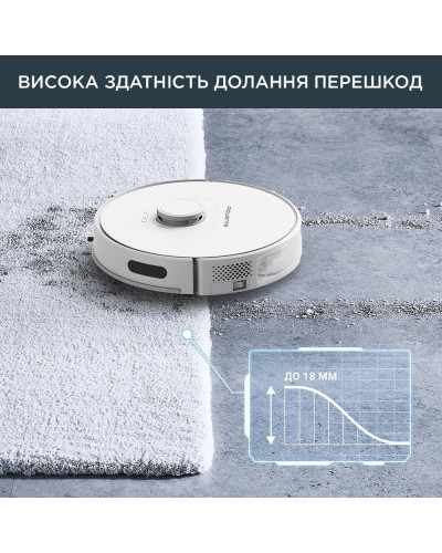 Робот-пилосос з вологим прибиранням Rowenta X-PLORER Serie 75 S+ RR8587WH
