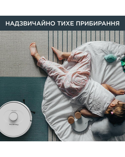 Робот-пилосос з вологим прибиранням Rowenta X-PLORER Serie 75 S+ RR8587WH