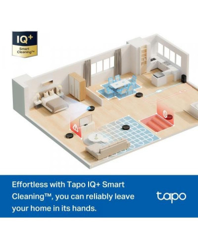 Робот-пылесос с влажной уборкой Tapo RV30 Max Plus