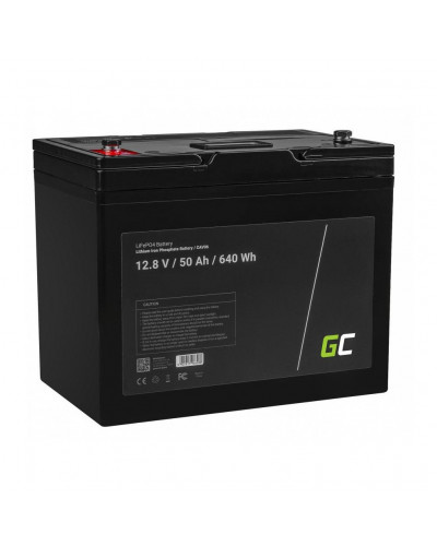 Аккумулятор для ИБП Green Cell CAV06 LiFePO4 12.8V 50Ah 640Wh