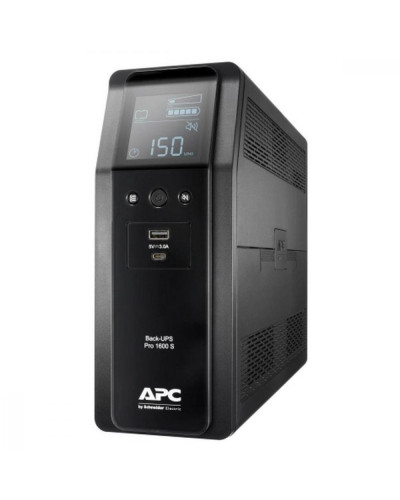 Лінійно-інтерактивне ДБЖ APC Back UPS Pro BR 1600VA LCD (BR1600SI)