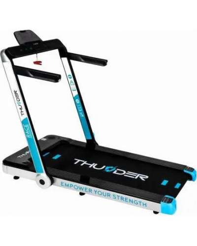 Бігова доріжка електрична Thunder Race White
