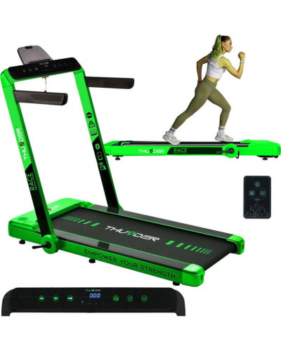 Бігова доріжка електрична Thunder Race Green