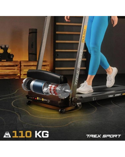 Беговая электрическая дорожка Trex Sport TX-500TM PULSO