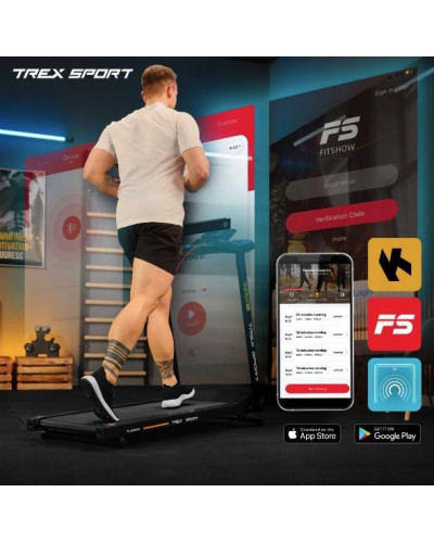Беговая электрическая дорожка Trex Sport TX-500TM PULSO
