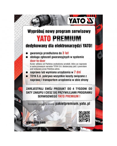 Перфоратор YATO YT-82127