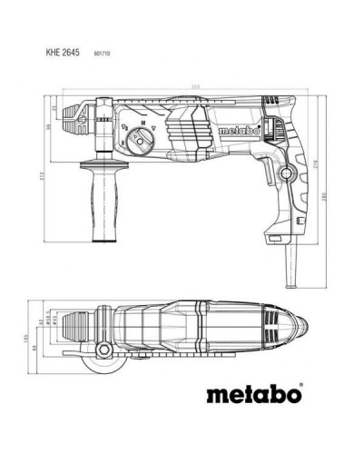 Перфоратор Metabo KHE 2645 SDS plus (601710500)