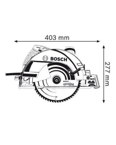 Дискова пилка Bosch GKS 235 Turbo (06015A2001)