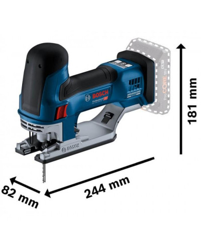 Електролобзик Bosch GST 18V-155 SC (06015B0001)