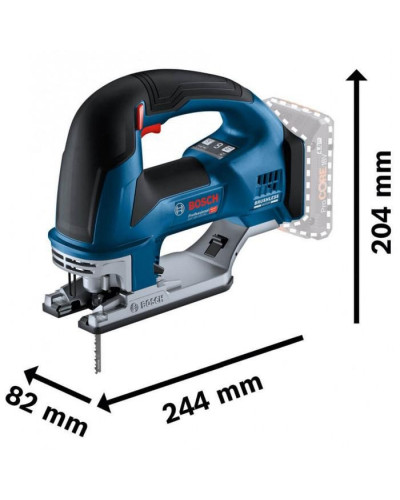 Електролобзик Bosch GST 18V-155 BC (06015B1001)