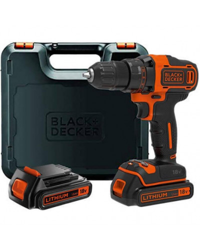 Шуруповерт Black+Decker BDCDD186KB