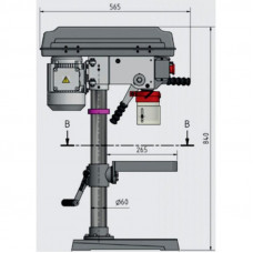 Сверлильный станок Optimum Maschinen OPTIdrill B 17Pro basic (3003161)