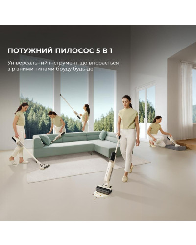 Миючий вертикальний+ручний пилосос (2в1) Dreame Mova K30 Mix (HMV24A)