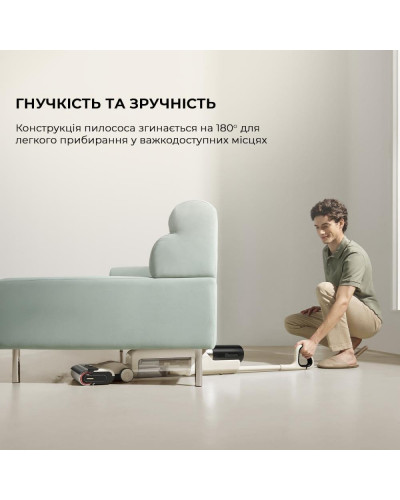 Миючий вертикальний+ручний пилосос (2в1) Dreame Mova K30 Mix (HMV24A)