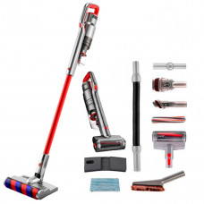 Пилосос 2в1 (вертикальний + ручний) JIMMY Multi-function Vacuum Cleaner Red JV65 з вологим прибиранням