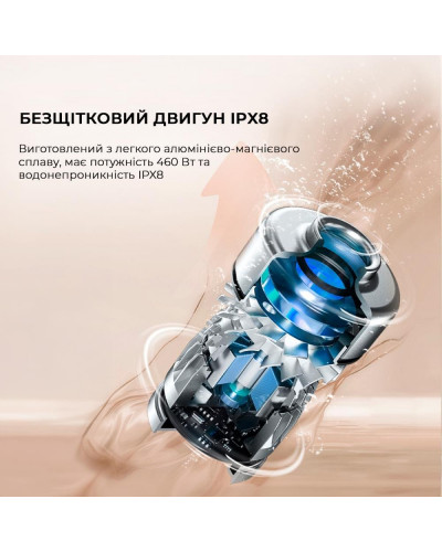 Миючий вертикальний+ручний пилосос (2в1) JIMMY PW11 PRO MAX