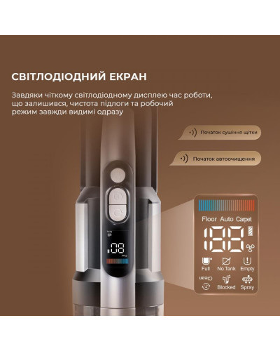Миючий вертикальний+ручний пилосос (2в1) JIMMY PW11 PRO MAX