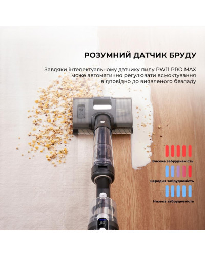 Миючий вертикальний+ручний пилосос (2в1) JIMMY PW11 PRO MAX
