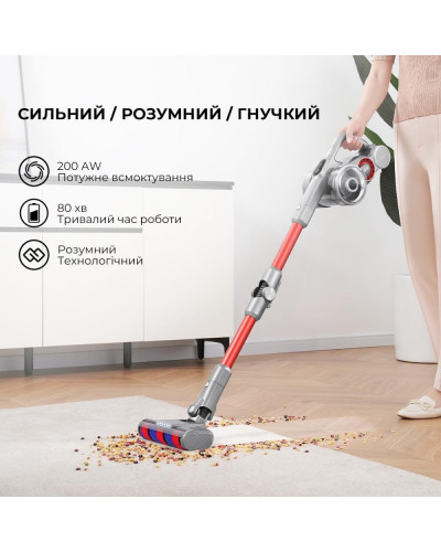 Вертикальний + ручний пилосос (2в1) JIMMY H9 FLEX