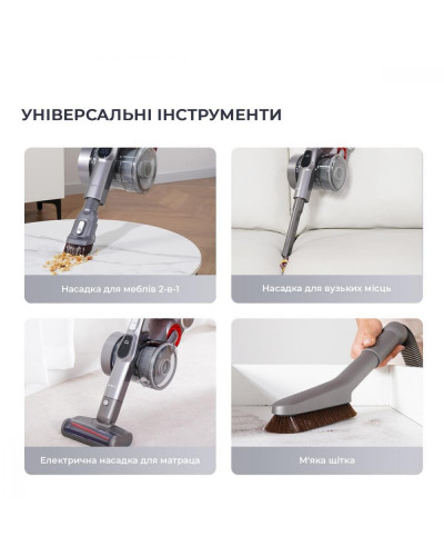 Вертикальний + ручний пилосос (2в1) JIMMY H9 FLEX