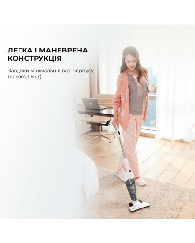 Пылесос 2в1 (вертикальный + ручной) Deerma Suction Vacuum Cleaner DX118C