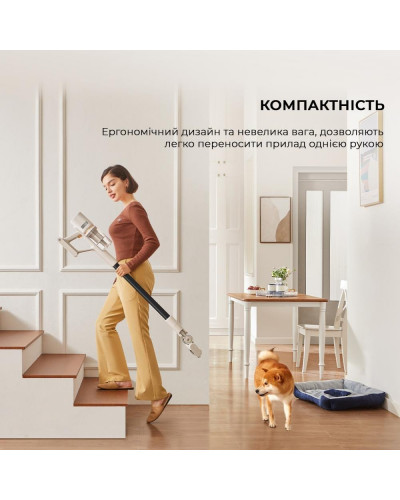 Вертикальний + ручний пилосос (2в1) Dreame Cordless Vacuum Cleaner U10 (VPV20A)