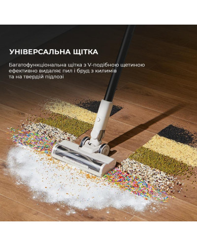 Вертикальний + ручний пилосос (2в1) Dreame Cordless Vacuum Cleaner U10 (VPV20A)