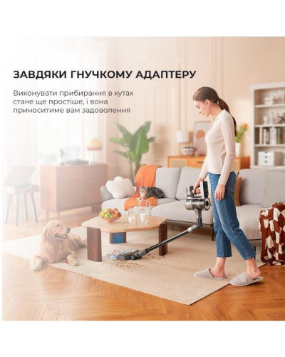 Вертикальний + ручний пилосос (2в1) Dreame Cordless Vacuum Cleaner R20 (VTV97A)