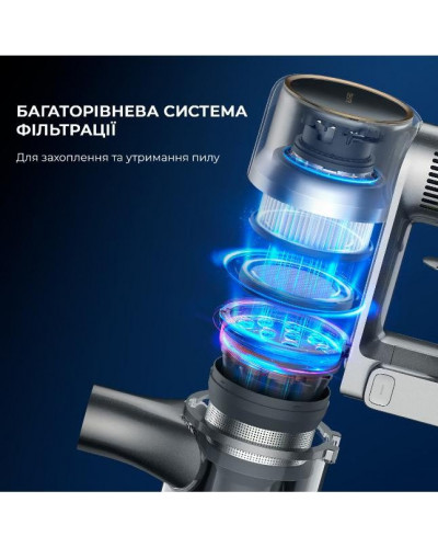 Вертикальний + ручний пилосос (2в1) Dreame Cordless Vacuum Cleaner R20 (VTV97A)