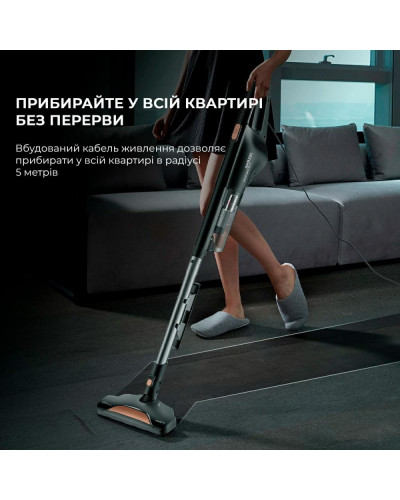 Вертикальний + ручний пилосос (2в1) Deerma Handheld Vacuum Cleaner DX600