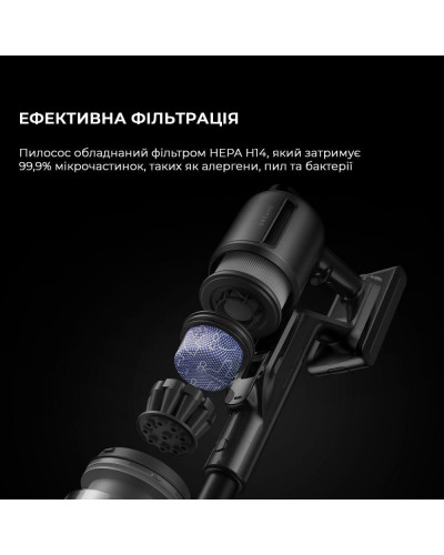 Вертикальний + ручний пилосос (2в1) Dreame Z30 Aqua Cycle