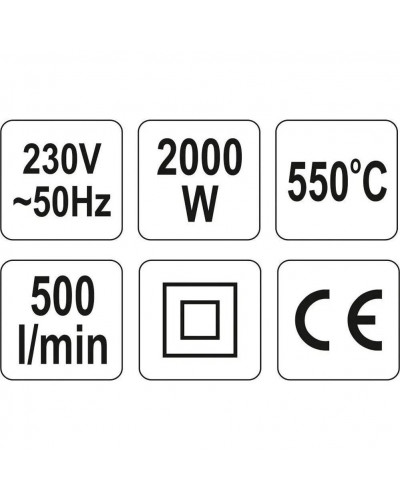 Технічний фен YATO YT-82291