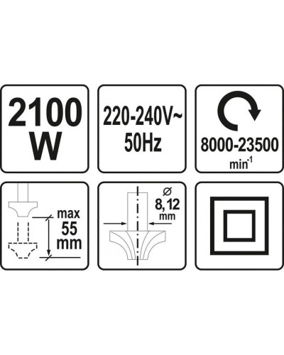 Фрезер YATO YT-82380