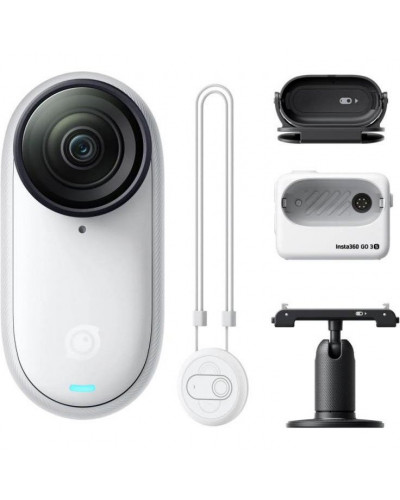 Екшн-камера Insta360 GO 3S 4K Standard Bundle 128GB White (CINSAATA_GO3S04)