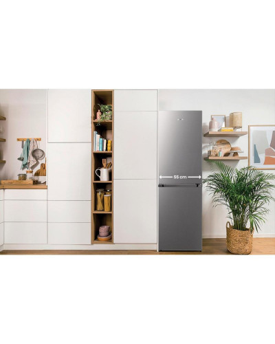 Холодильник з морозильною камерою Gorenje NRK418ECS4